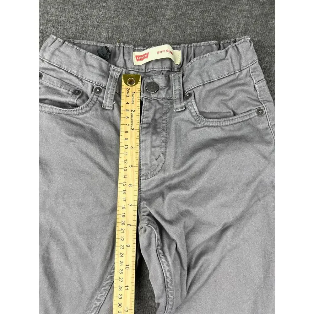Levi's‎ 511 Slim Fit Men's Jeans Gray W26 L27